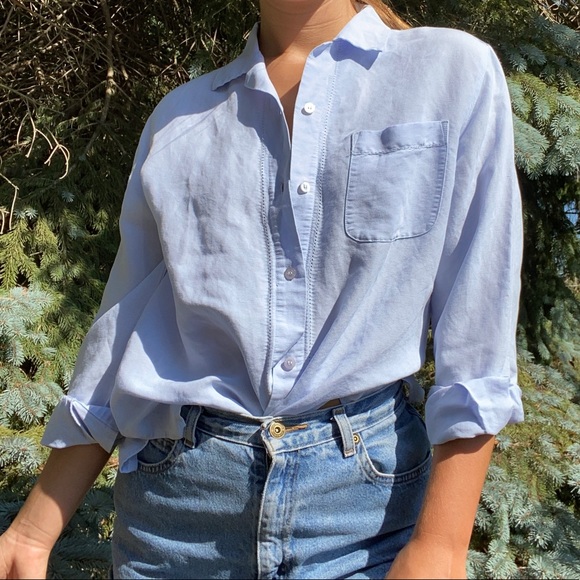 Periwinkle Button Down - Picture 1 of 3